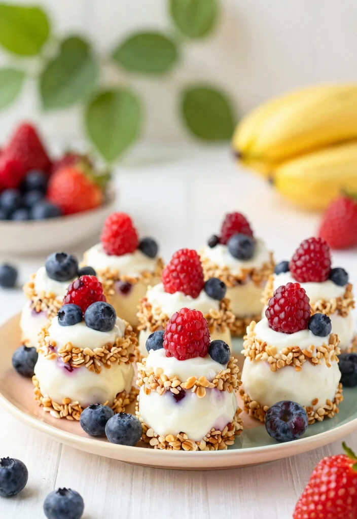 16 No Bake Cake Pops Ideas: Easy Mess-Free Treats - 15. Yogurt Fruity Cake Pops 1