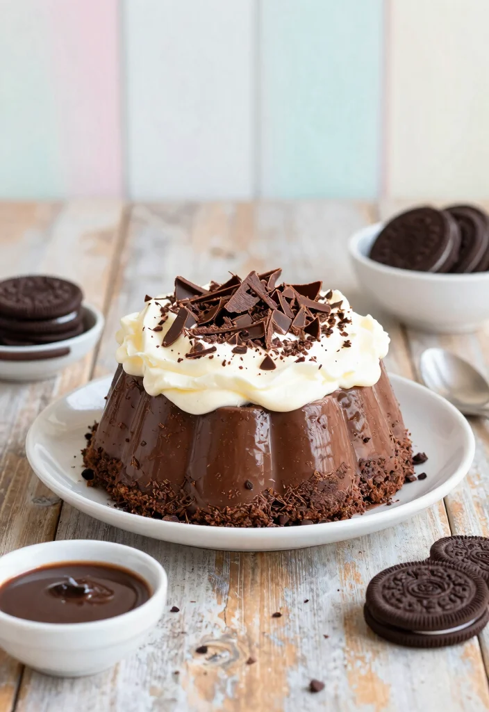 16 Pudding Poke Cake Ideas: Moist Easy Desserts - 1. Classic Chocolate Pudding Poke Cake 1