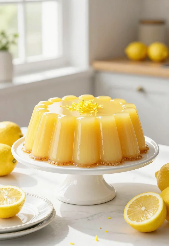 16 Pudding Poke Cake Ideas: Moist Easy Desserts - 3. Lemon Pudding Poke Cake 1