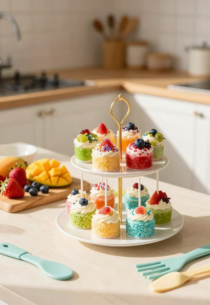 16 Rainbow Cake Pops Ideas for Bright Colorful Desserts - 2. Fruity Rainbow Cake Pops 1