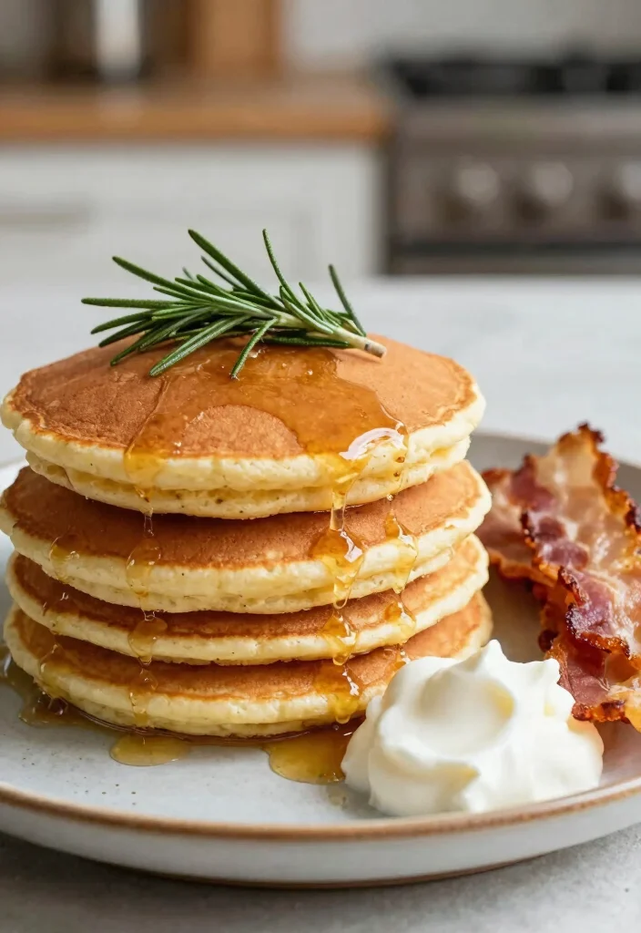 16 Rosemary Sourdough Bread Ideas: Savory Artisan Loaves - 12. Rosemary Sourdough Pancakes 1