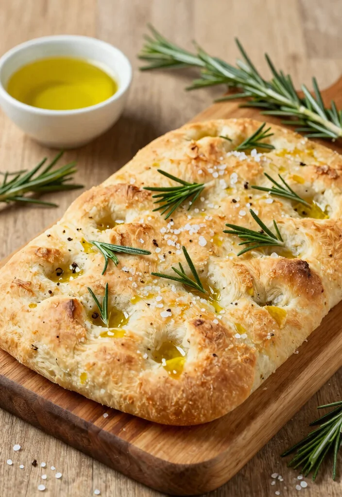 16 Rosemary Sourdough Bread Ideas: Savory Artisan Loaves - 2. Rosemary and Olive Oil Focaccia 1