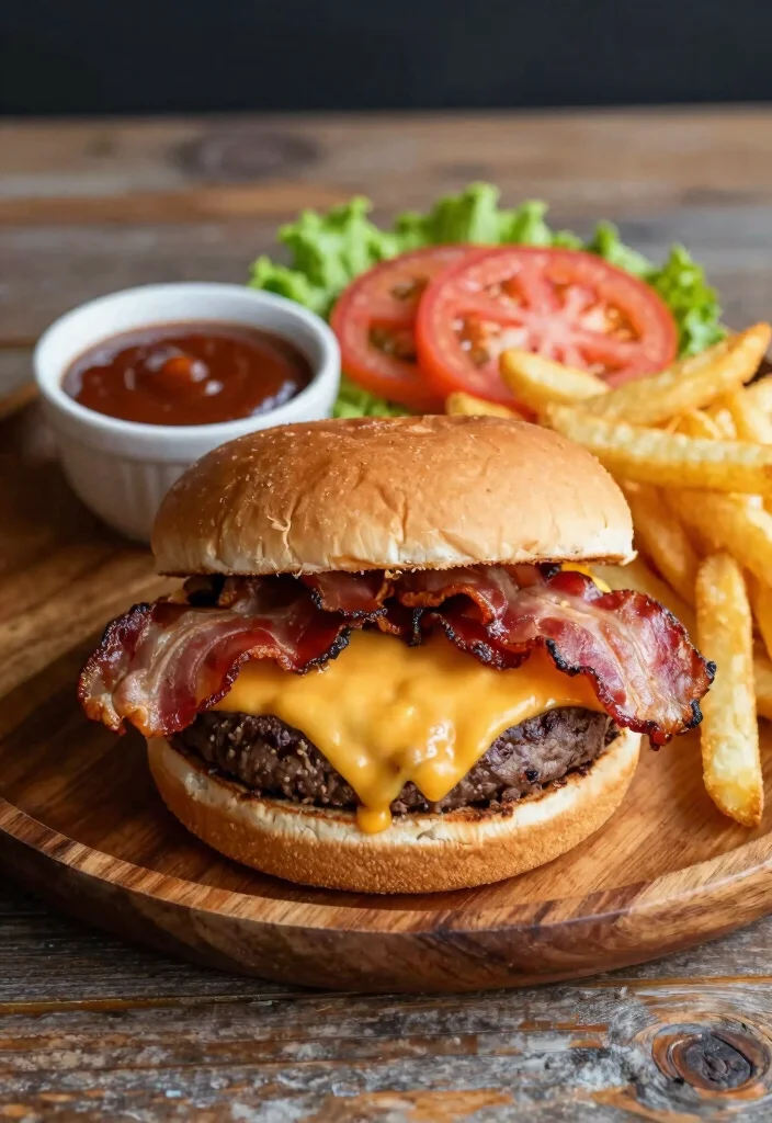 16 Simple Hamburger Recipes: Quick Juicy Classics - 2. BBQ Bacon Burger 1