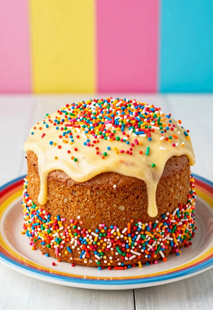 17 Bento Cake Valentines Ideas: Sweet Romantic Minis - 17. Funfetti Celebration 1