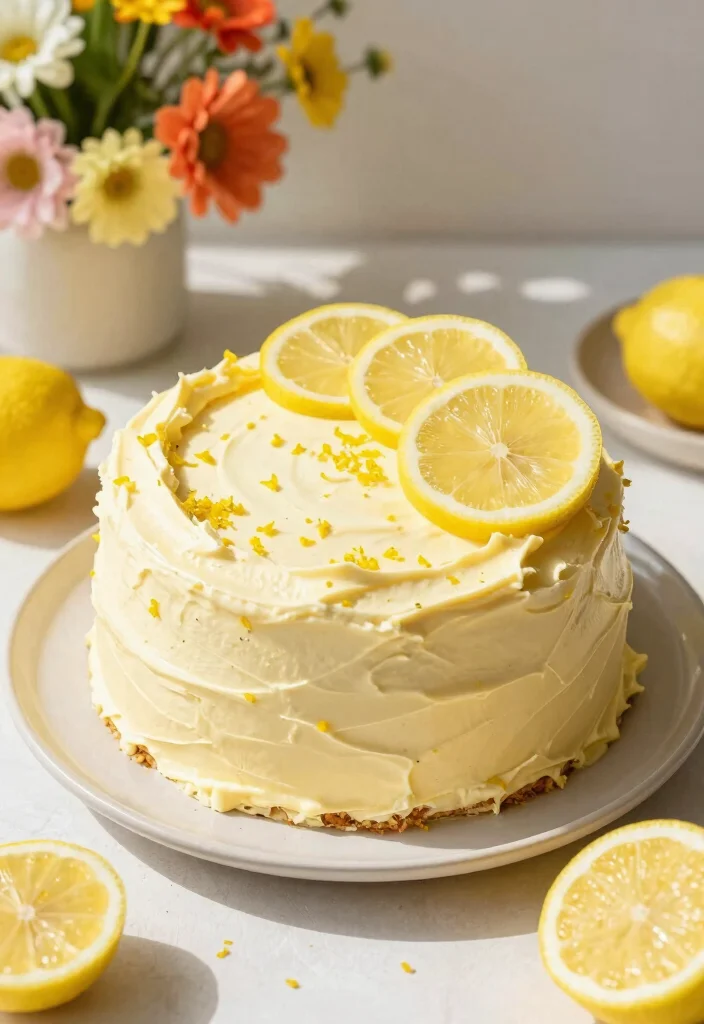 17 Bento Cake Valentines Ideas: Sweet Romantic Minis - 5. Lemon Zest Pleasure 1