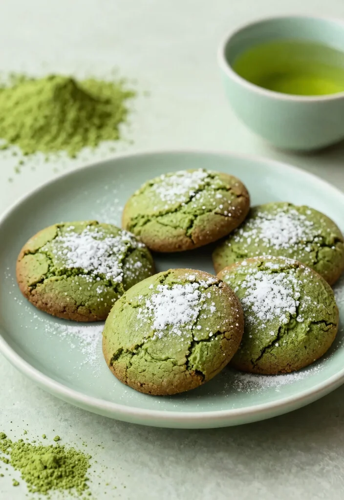 17 Box Brownie Cookies Recipes: Chewy Shortcut Treats - 17. Matcha Brownie Cookies 1