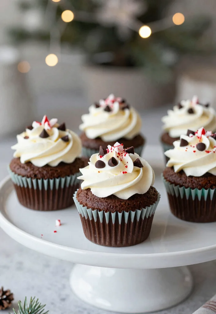 17 Cheesecake Cupcakes Recipe Ideas Mini Creamy Desserts - 9. Mint Chocolate Cheesecake Cupcakes 1