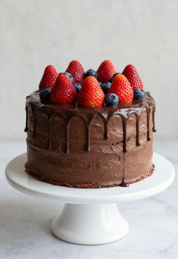 17 Chocolate Drip Cake Ideas Dramatic Party Centerpieces - 1. Classic Vegan Chocolate Drip Cake 1