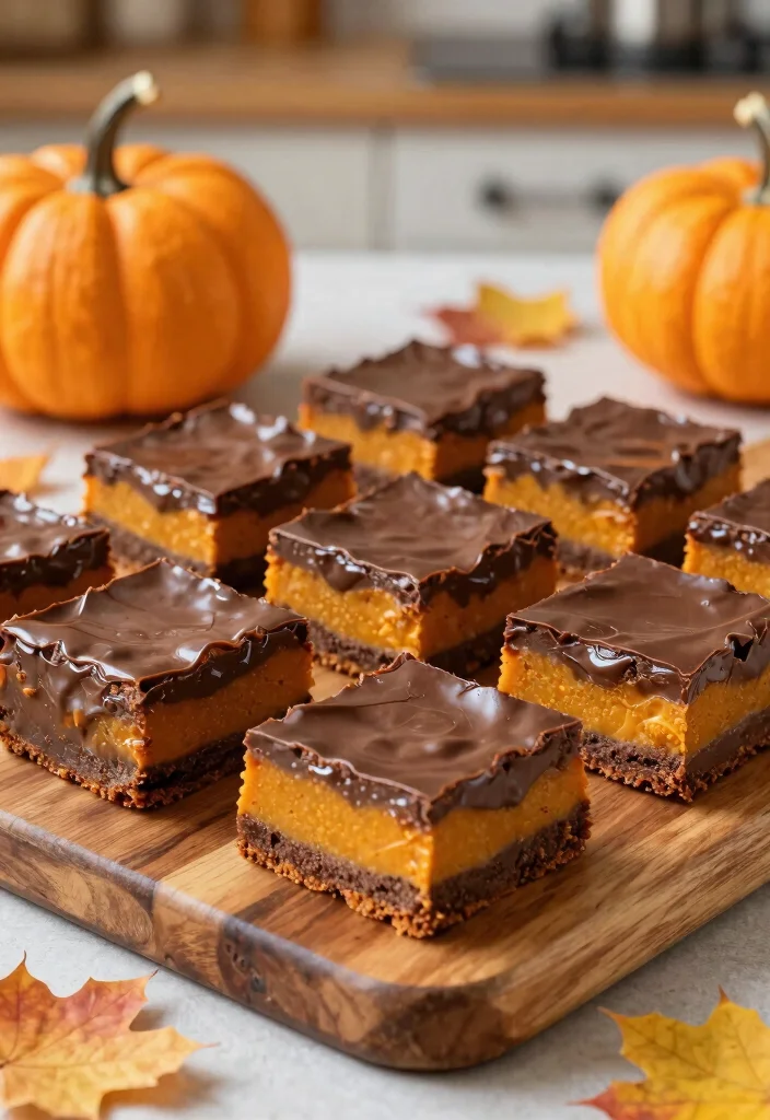 17 Chocolate Pumpkin Cake Ideas: Cozy Fall Dessert - 14. Chocolate Pumpkin Fudge 1