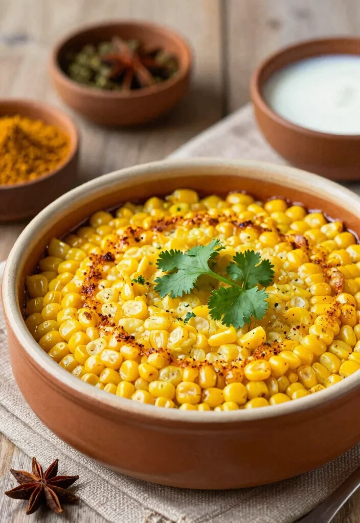 17 Corn Pudding Casserole Ideas: Creamy Comfort Side Dish - 10. Curry-Infused Corn Pudding Casserole 1