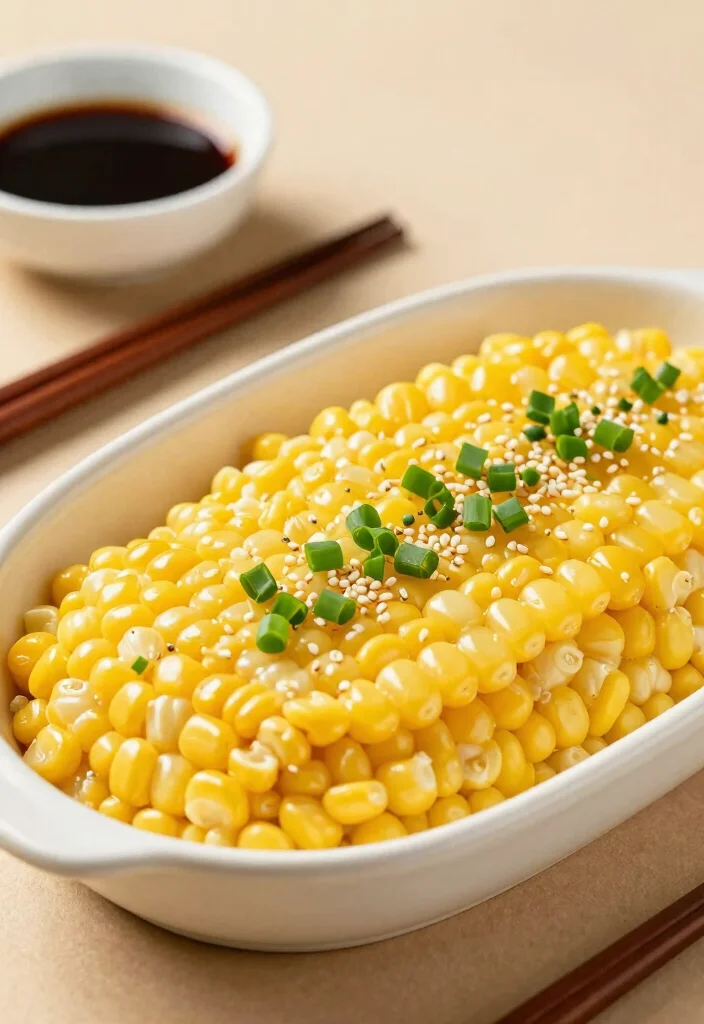 17 Corn Pudding Casserole Ideas: Creamy Comfort Side Dish - 13. Asian-Inspired Corn Pudding Casserole 1