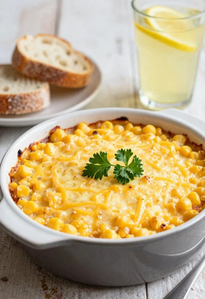 17 Corn Pudding Casserole Ideas: Creamy Comfort Side Dish - 2. Cheesy Corn Pudding Casserole 1