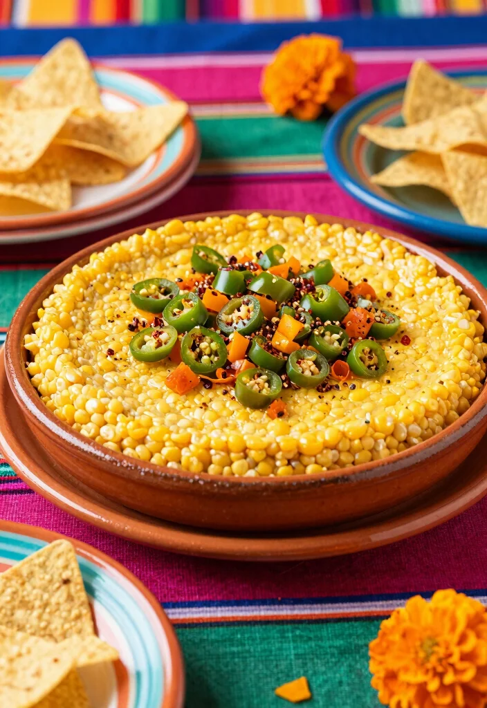 17 Corn Pudding Casserole Ideas: Creamy Comfort Side Dish - 3. Mexican-Style Corn Pudding Casserole 1