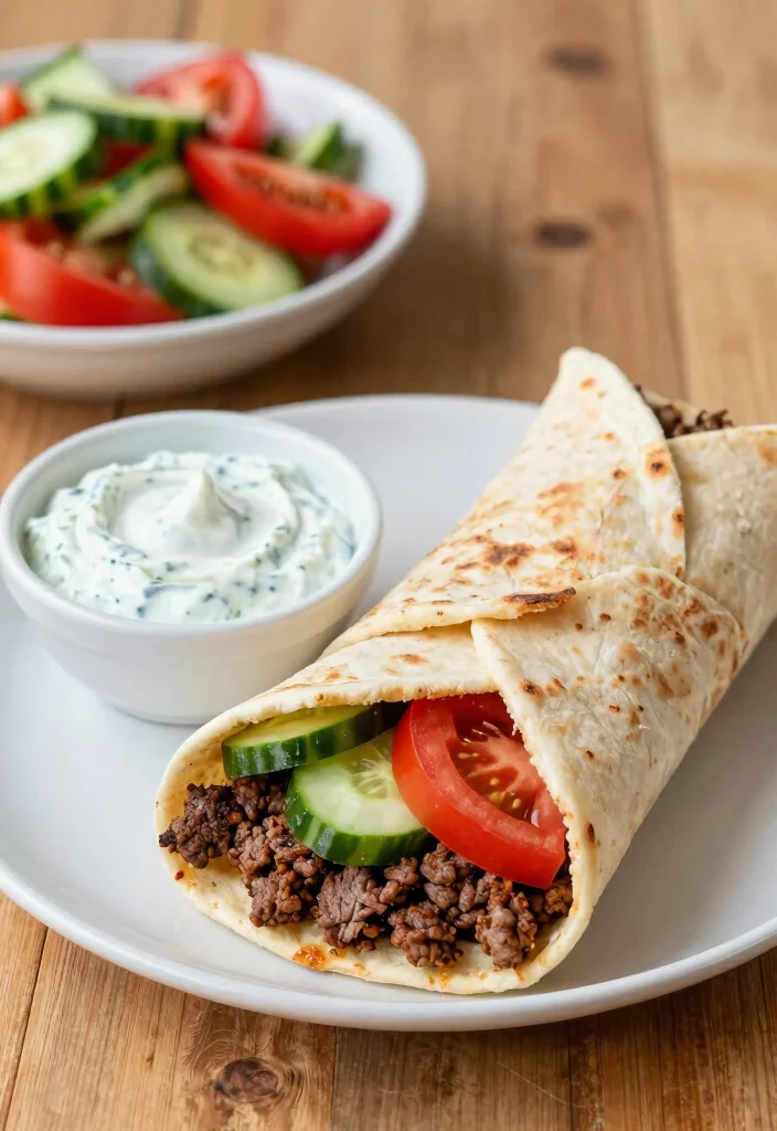 17 Easy Hamburger Meat Ideas for Healthy Family Meals - 13. Beef Gyros 1