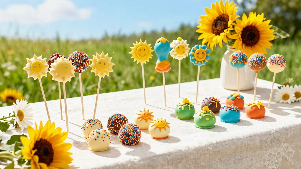 17 Sun Cake Pops Ideas Bright Happy Designs