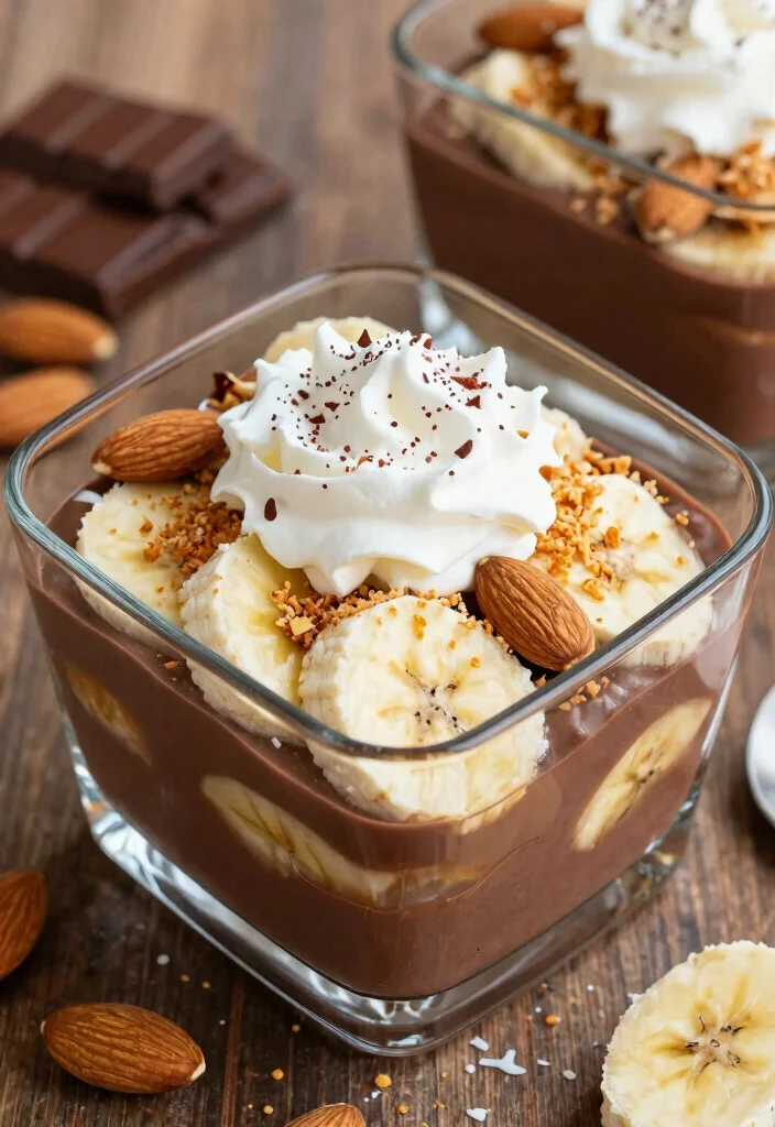 17 Vanilla Wafer Banana Pudding Ideas: A Southern Classic - 11. Almond Joy Banana Pudding 1