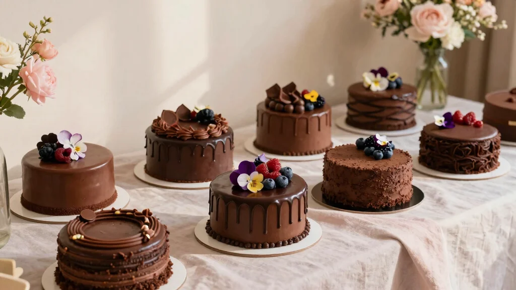 18 Cake Ideas: Chocolate Rich Decadent Desserts