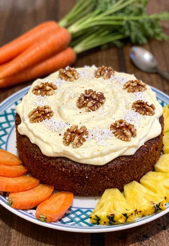 18 Christmas Cake Recipe Ideas: Festive Holiday Classics - 12. Carrot Cake with a Twist 1