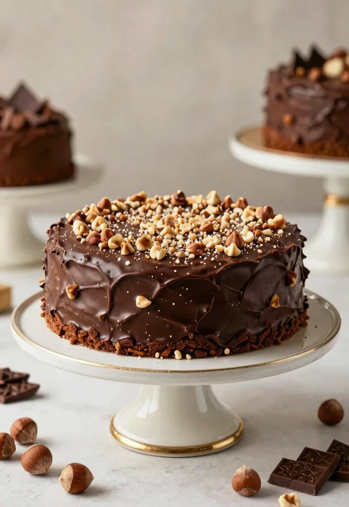18 Christmas Cake Recipe Ideas: Festive Holiday Classics - 18. Vegan Hazelnut Cake 1