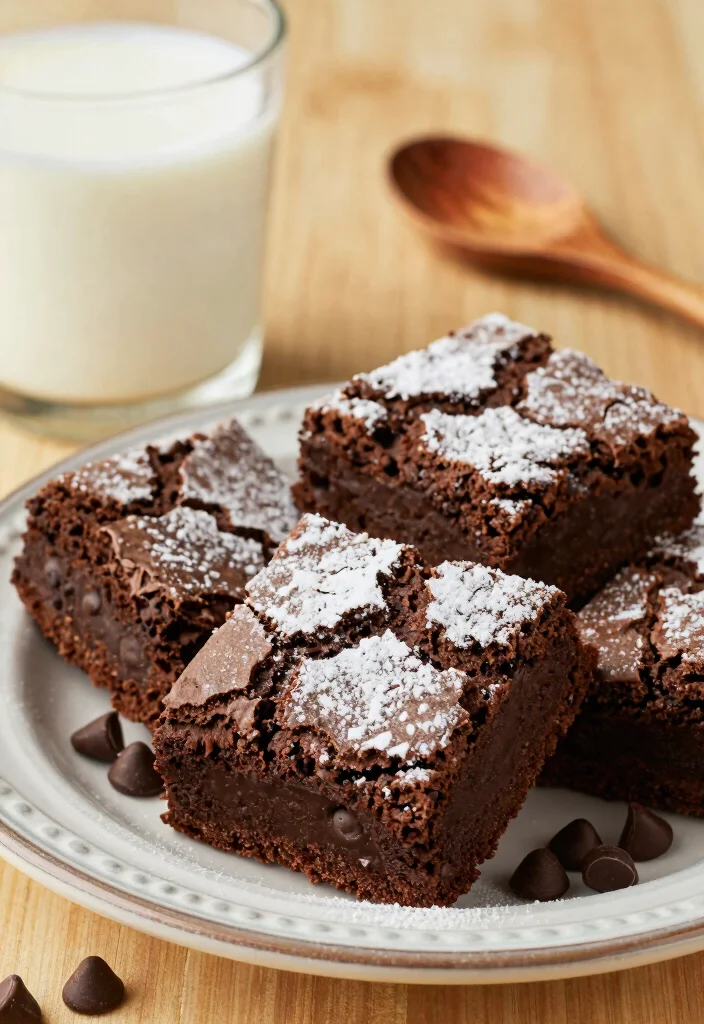 18 Decadent Brownie Cookies Recipes with Fudgy Crackly Tops - 1. Gluten-Free Fudgy Brownie Cookies 1