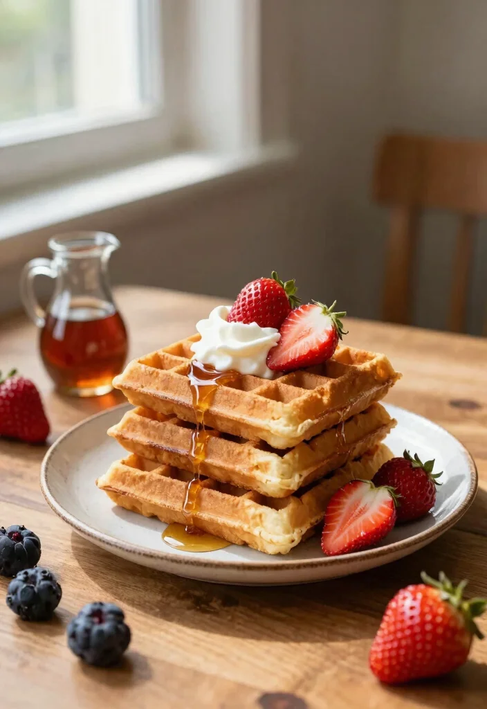 18 Farmhouse on Boone Sourdough Ideas for Rustic Home Baking - 12. Sourdough Waffles 1