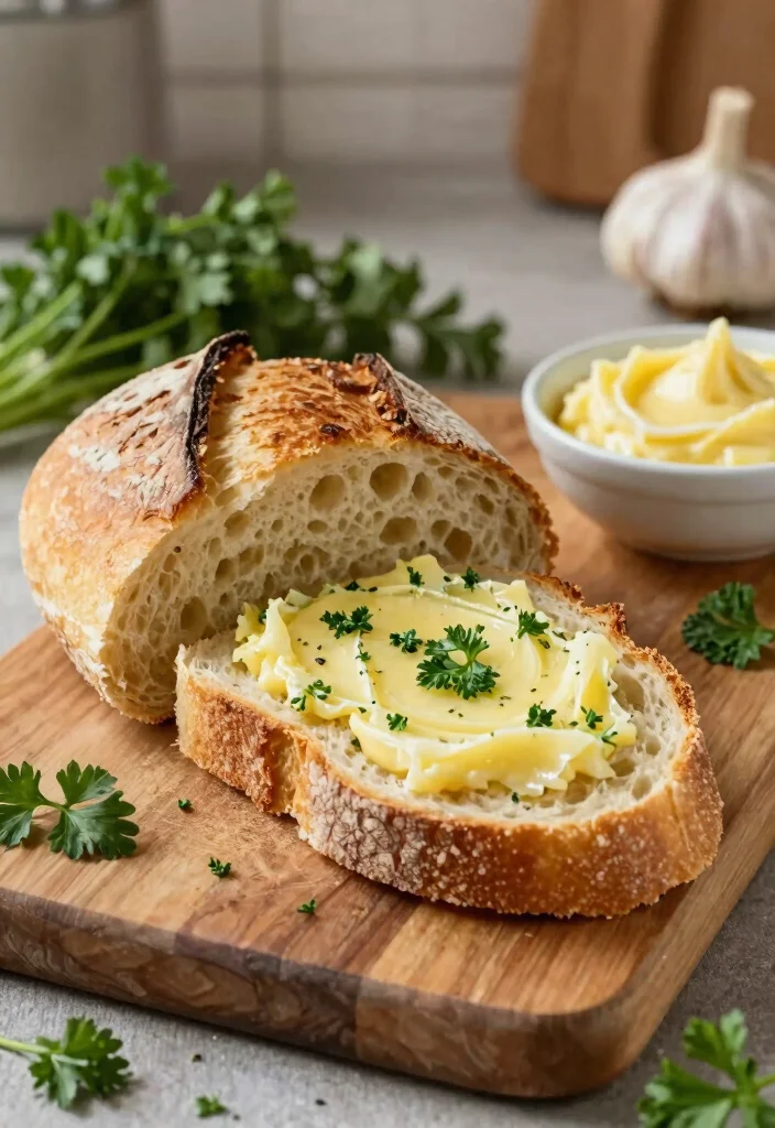 18 Farmhouse on Boone Sourdough Ideas for Rustic Home Baking - 16. Sourdough Garlic Bread 1