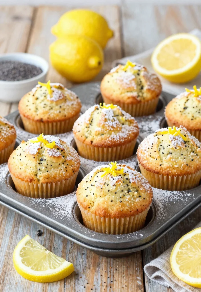 18 Farmhouse on Boone Sourdough Ideas for Rustic Home Baking - 18. Sourdough Lemon Poppy Seed Muffins 1