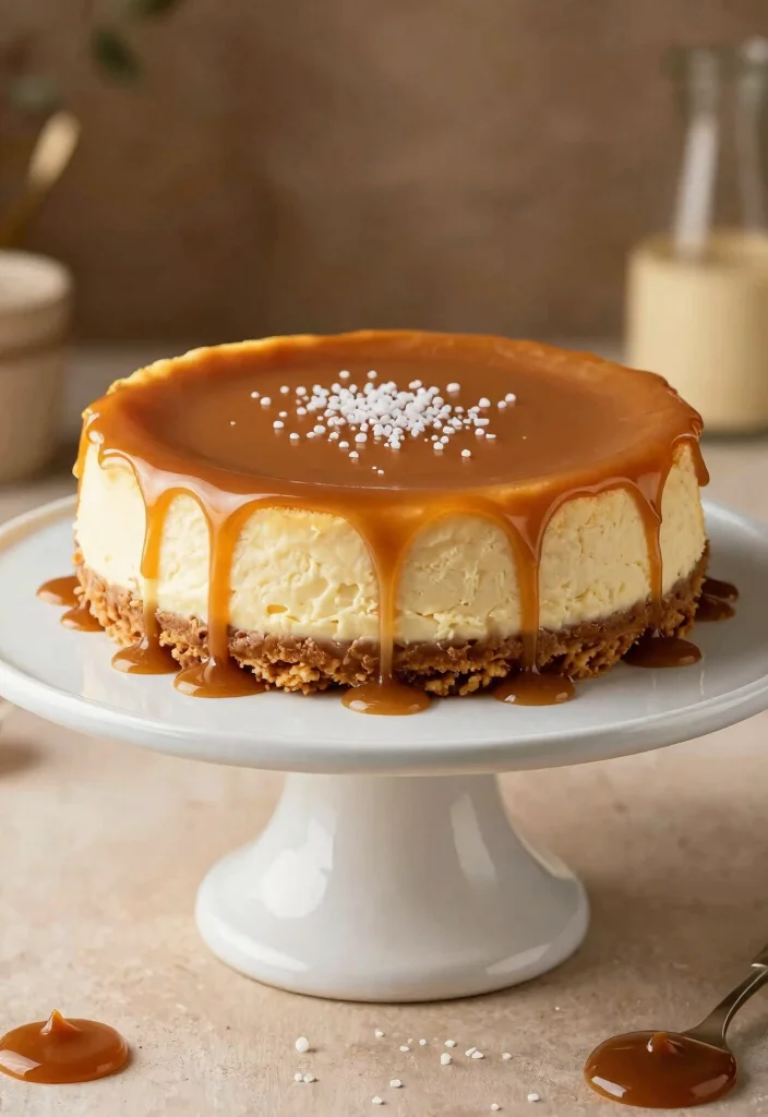 18 No Bake Cheesecake Recipe Ideas for Easy Creamy Desserts - 17. No Bake Caramel Cheesecake 1