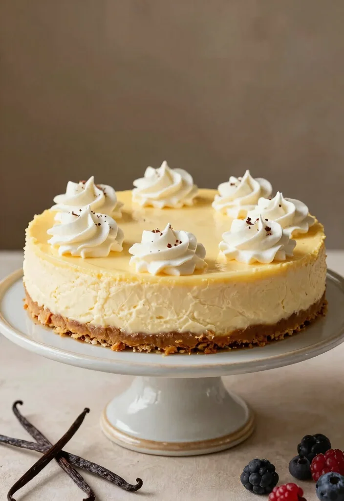18 No Bake Cheesecake Recipe Ideas for Easy Creamy Desserts - 4. No Bake Vanilla Bean Cheesecake 1