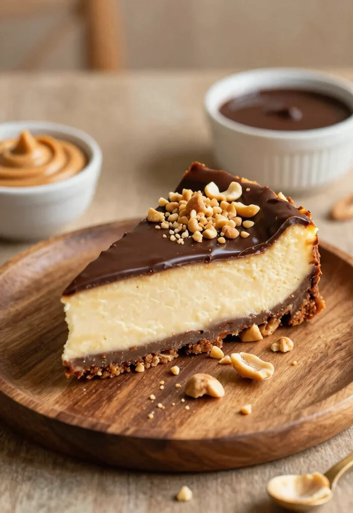 18 No Bake Cheesecake Recipe Ideas for Easy Creamy Desserts - 6. Peanut Butter No Bake Cheesecake 1
