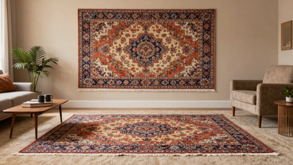 15 Rug on Wall Ideas With Bold Textured Decor