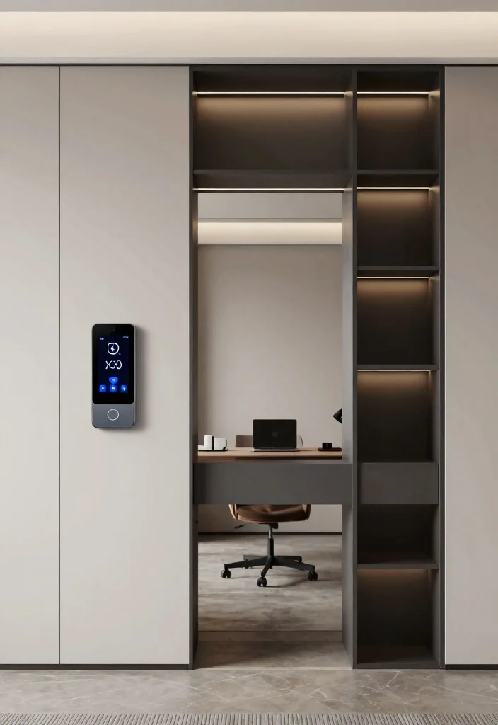 16 Bookshelf Door Secret Ideas With Hidden Room Vibes - 7. High-Tech Secret Solutions 1