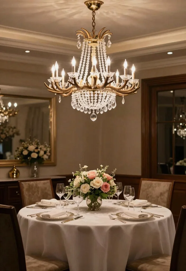 16 Deer Antler Chandelier Ideas With Rustic Statement Style - 5. Elegant Antler Chandelier with Crystal Accents 1