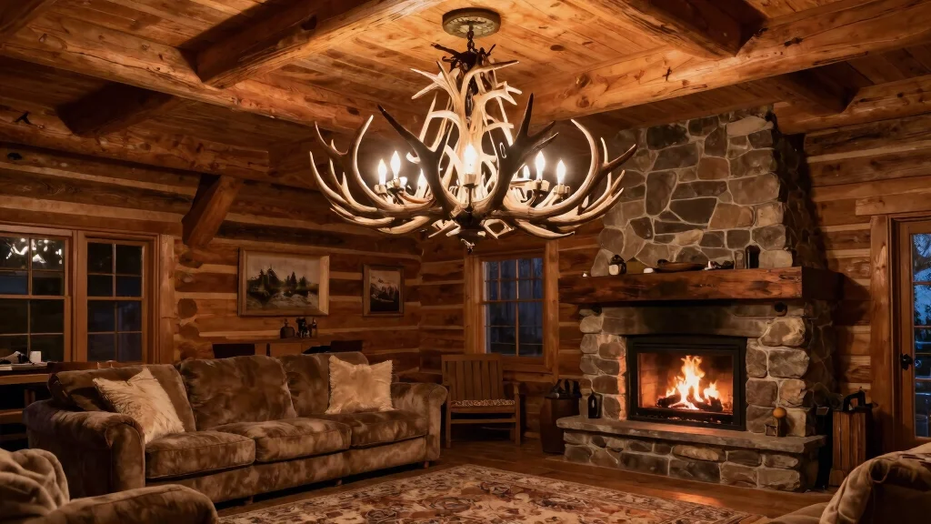 16 Deer Antler Chandelier Ideas With Rustic Statement Style