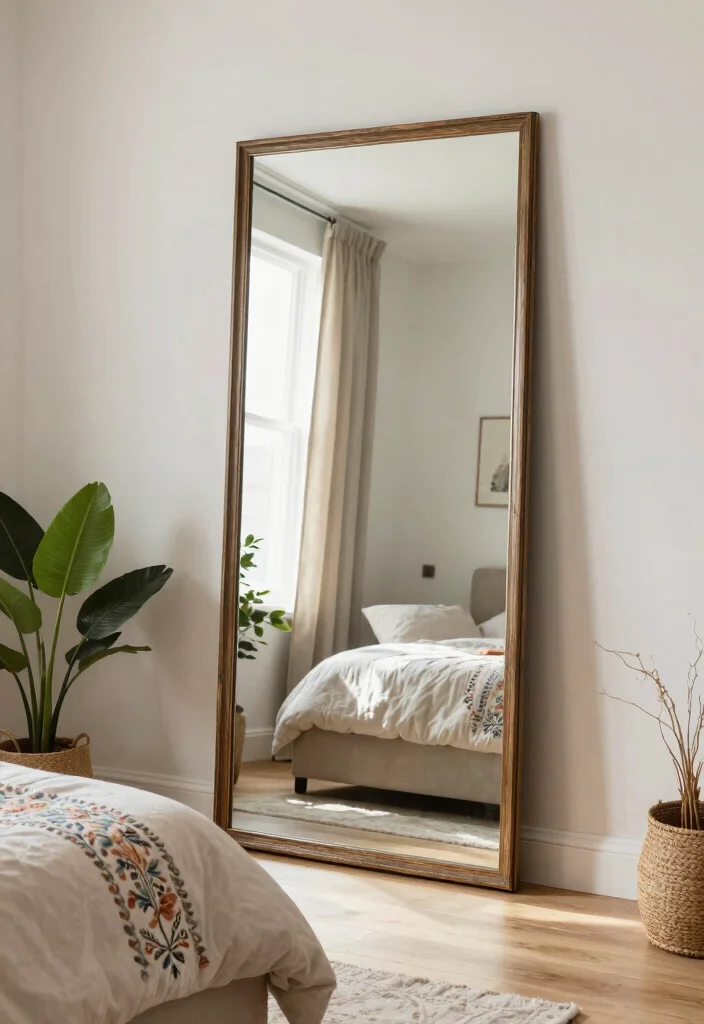 17 Mirrors in Bedroom Ideas That Make the Space Feel Bigger - 2. Floor-to-Ceiling Mirrors for Dramatic Effect 1