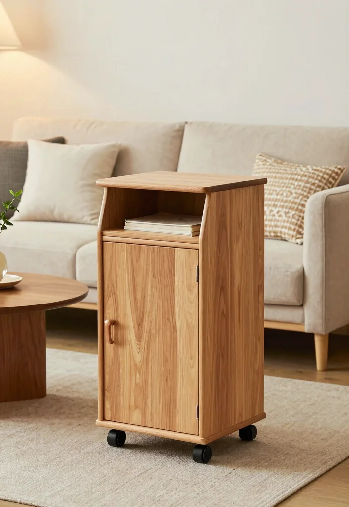 17 Small Pooja Unit in Living Room Ideas With Elegant Touch - 4. Portable Pooja Units 1