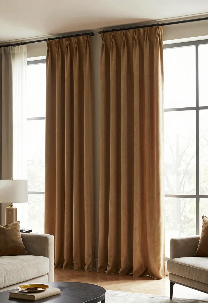 18 Pinch Pleat Curtains 2026 Trending Ideas With Tailored Elegance - 15. Custom-Made Options for Unique Appeal 1