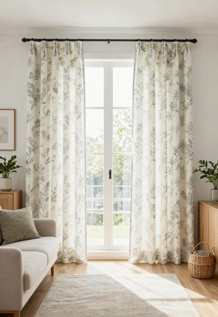 18 Pinch Pleat Curtains 2026 Trending Ideas With Tailored Elegance - 9. Outdoor-Inspired Designs for a Fresh Feel 1