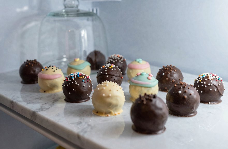 cake pops room days week fridge month freezer