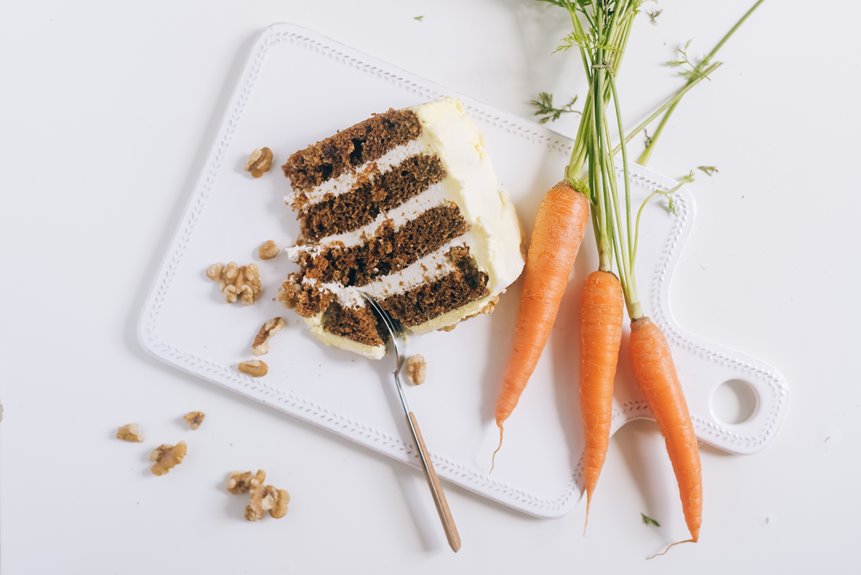differences in gluten free carrot cake ingredients