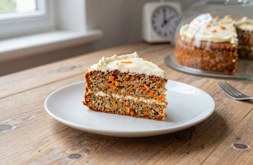 How Long Does Carrot Cake Last in the Fridge? 3 room temperature carrot cake limits