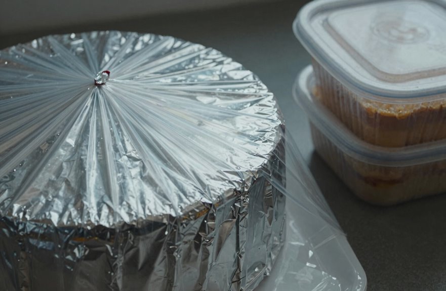 Can You Freeze Fruit Cake? 4 wrap wrap box label